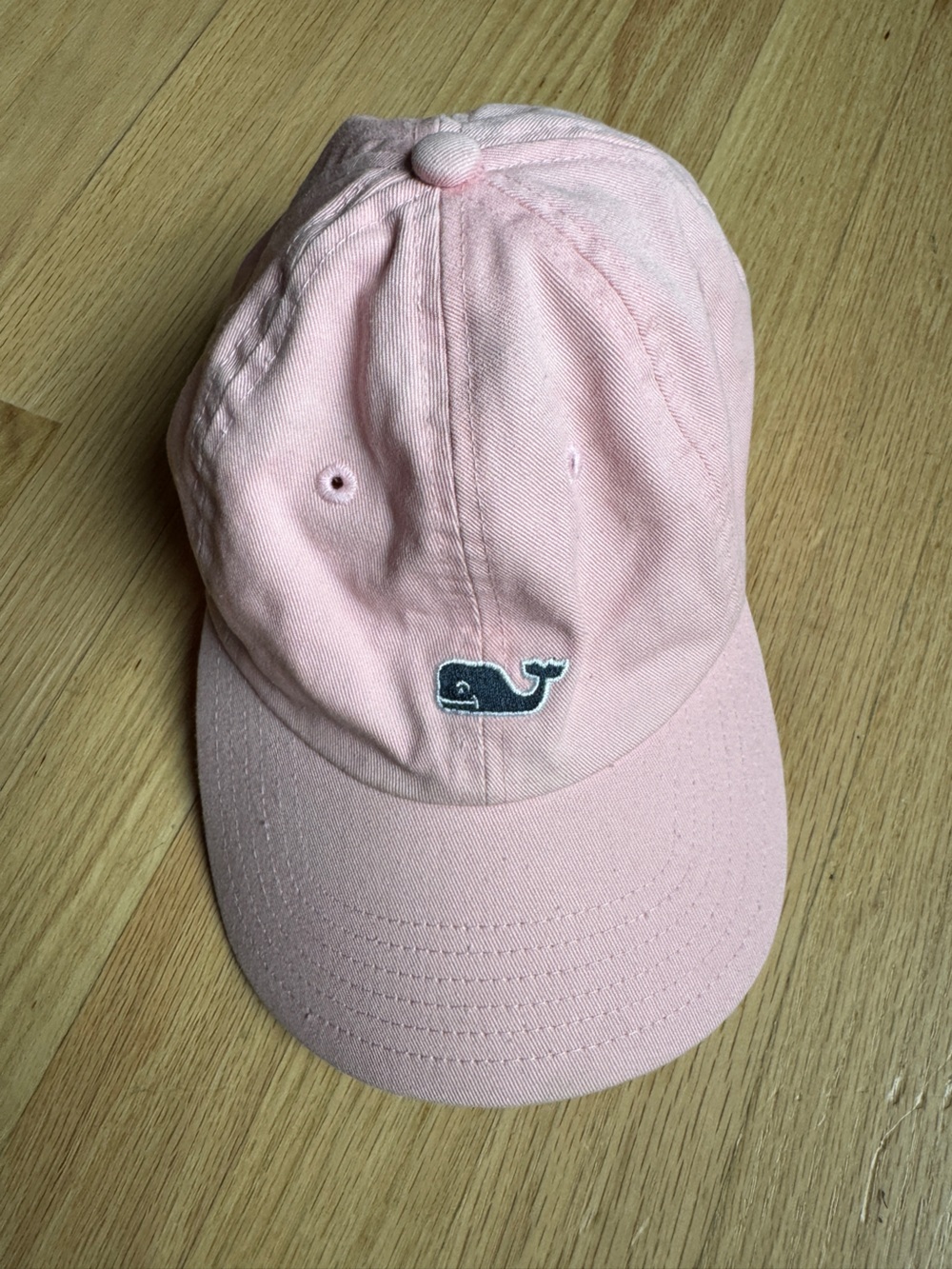 Vineyard vines Light Pink Baseball Cap with Whale Patch